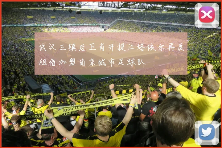武汉三镇后卫肖开提江塔依尔再度租借加盟南京城市足球队
