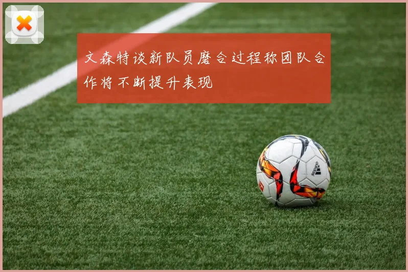 文森特谈新队员磨合过程称团队合作将不断提升表现
